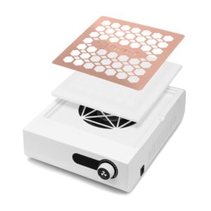 Profesjonalny Pochłaniacz Pyłu do Paznokci V8700 (24W, 3800 rpm) – Bezworkowy Odciąg Pyłu