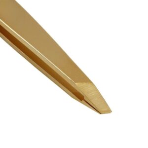 Pęseta do Brwi Nano Złota Classic Pimp My Brows – Precyzyjna, Autoklaw