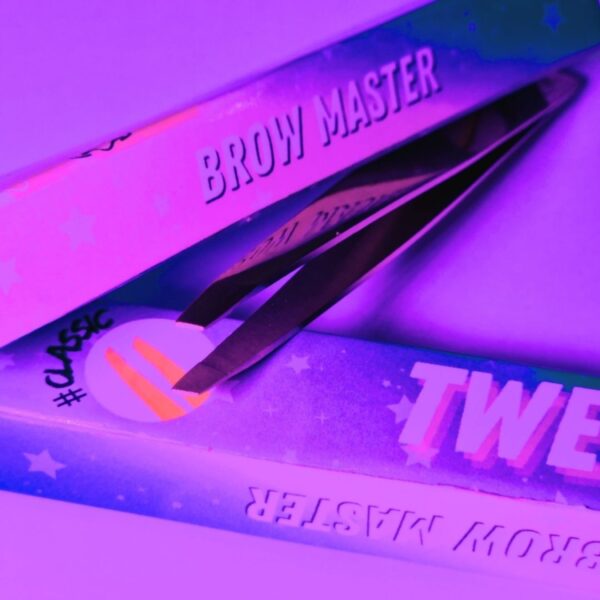 Pęseta do Brwi Nano Złota Classic Pimp My Brows – Precyzyjna, Autoklaw