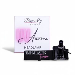 Lampa Czołowa UV do Rzęs Aurora Pimp My Lashes – Profesjonalna do Kleju UV