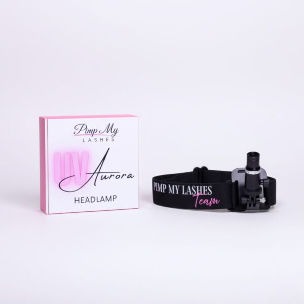 Lampa Czołowa UV do Rzęs Aurora Pimp My Lashes – Profesjonalna do Kleju UV