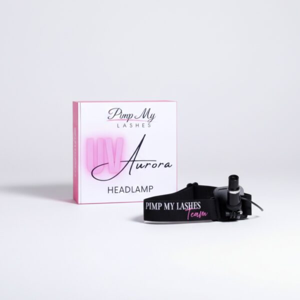 Lampa Czołowa UV do Rzęs Aurora Pimp My Lashes – Profesjonalna do Kleju UV