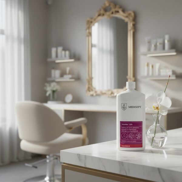 Velodes Silk 500 ml Medisept | Płyn do Dezynfekcji Rąk COVID-19 z Gliceryną