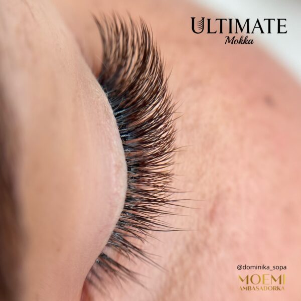Rzęsy Brązowe Skręt V – Moemi Ultimate Mokka Mix