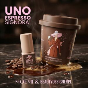 Profesjonalny klej do brązowych rzęs Brown Lash Glue z kolekcji Italia Edition