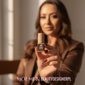 Klej do przedłużania rzęs brązowy stworzony we współpracy z Beautydesignerpl