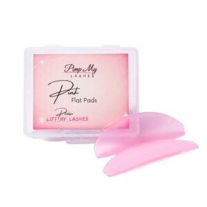 Wałeczki do koreańskiego liftingu rzęs Pink Flat Pads Pimp My Lashes - widok produktu