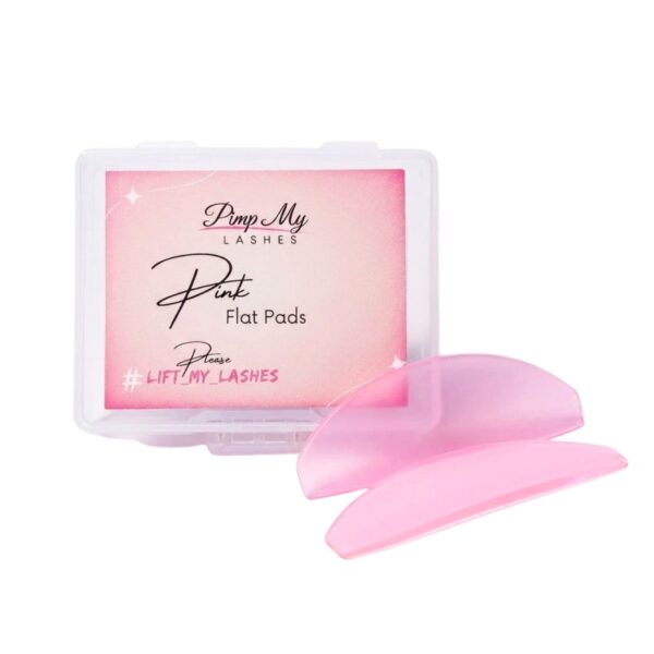 Wałeczki do koreańskiego liftingu rzęs Pink Flat Pads Pimp My Lashes - widok produktu