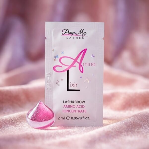 AminoLixir Pimp My Lashes – Regenerujący Koncentrat do Brwi i Rzęs 2ml (Saszetka po Laminacji)