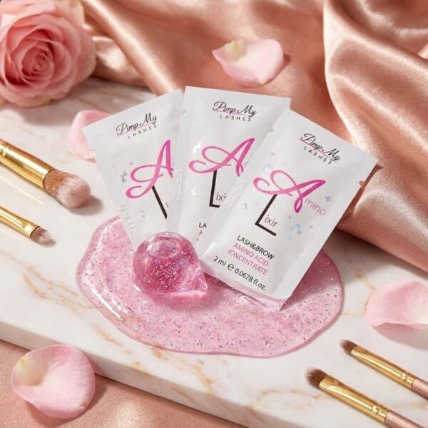 AminoLixir Pimp My Lashes – Regenerujący Koncentrat do Brwi i Rzęs 2ml (Saszetka po Laminacji)