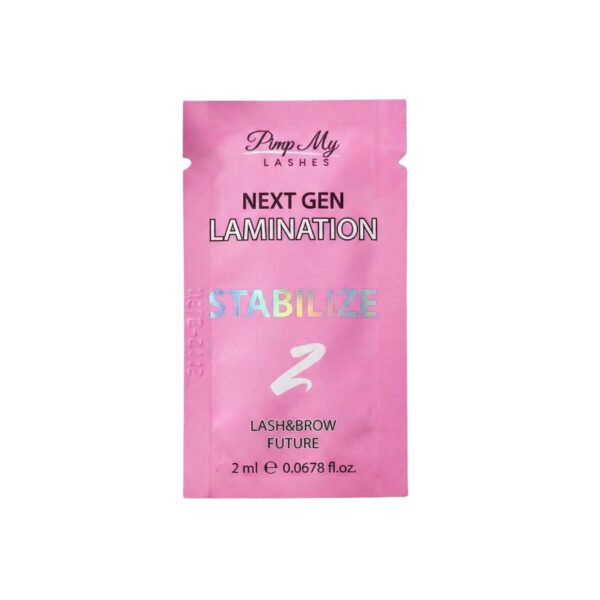 Neutralizator do Laminacji Rzęs i Brwi Stabilize 2 Next Gen Pimp My Lashes (2ml)