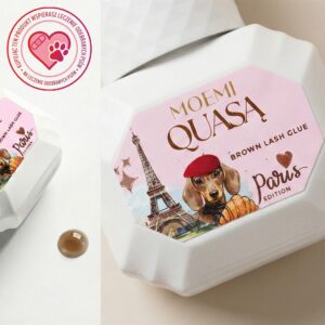 termin 30.05.2026 Brązowy Klej do Rzęs MOEMI QUASĄ 0.5 sek – Medium Brown (Paris Edition)