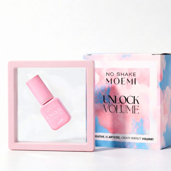 Klej do rzęs No Shake MOEMI Unlock Volume 0,1 sek – Bez wstrząsania 5ml
