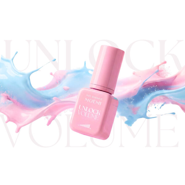 Klej do rzęs No Shake MOEMI Unlock Volume 0,1 sek – Bez wstrząsania 5ml