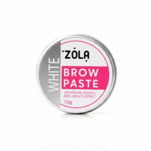 ZOLA Pasta do Konturowania Brwi 15g Biała | Brow Paste do Geometrii
