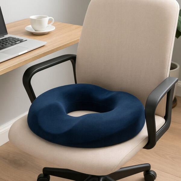 Poduszka dla Stylistki Rzęs na Taboret – Ergonomiczna Ulga dla Kręgosłupa