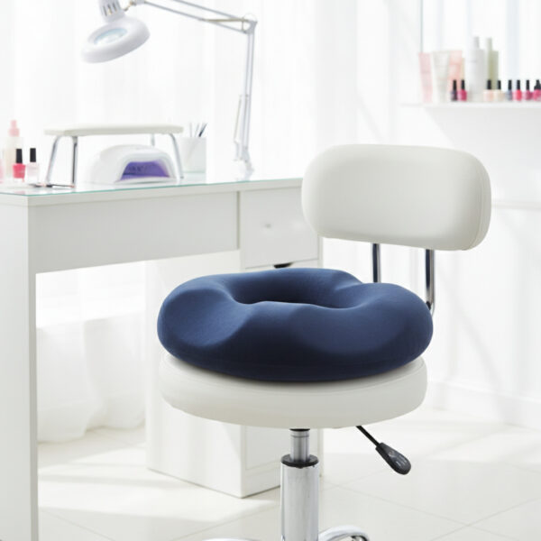 Poduszka dla Stylistki Rzęs na Taboret – Ergonomiczna Ulga dla Kręgosłupa