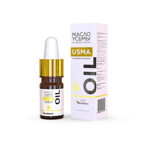 BrowXenna Usma Oil – Olejek na Porost Brwi i Rzęs 5ml