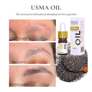 BrowXenna Usma Oil – Olejek na Porost Brwi i Rzęs 5ml