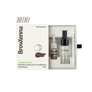BrowXenna 106 Dust Brown MINI – Henna Pudrowa Pastelowy Brąz z Bazą Hialuronową