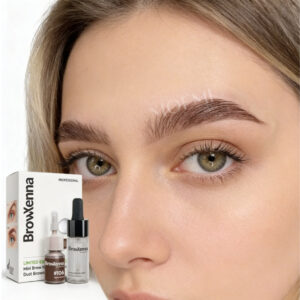 Swatch kolor 106 Dust Brown - pastelowy chłodny brąz bez rudości na skórze