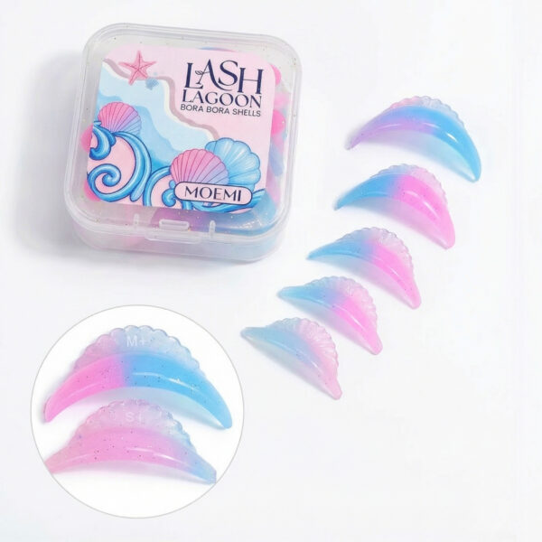 Wałeczki do Liftingu Rzęs Bora Bora Shells (S-XL) Lash Lagoon Moemi