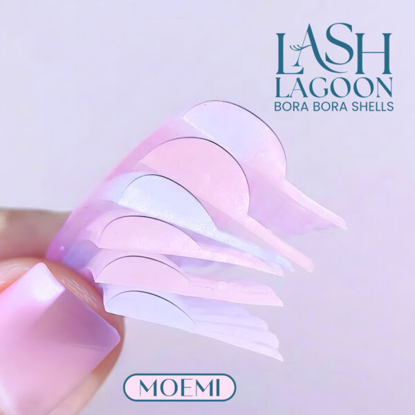 Wałeczki do Liftingu Rzęs Bora Bora Shells (S-XL) Lash Lagoon Moemi