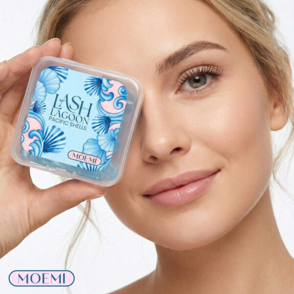 Podkręcające Wałeczki do liftingu rzęs Lash Lagoon PACIFIC Shells Moemi XS-XL