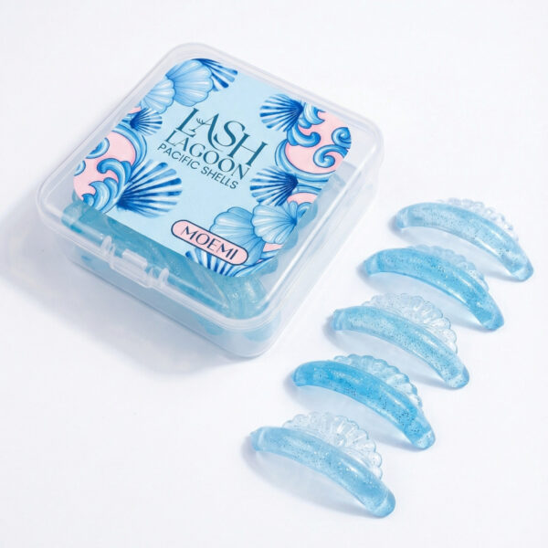 Podkręcające Wałeczki do liftingu rzęs Lash Lagoon PACIFIC Shells Moemi XS-XL