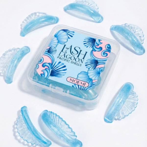 Podkręcające Wałeczki do liftingu rzęs Lash Lagoon PACIFIC Shells Moemi XS-XL