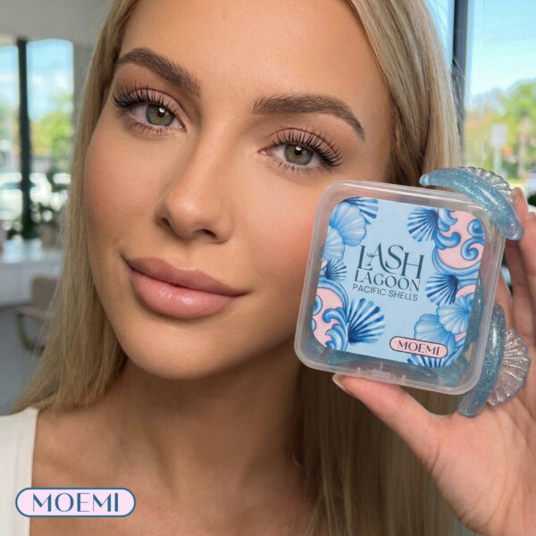 Podkręcające Wałeczki do liftingu rzęs Lash Lagoon PACIFIC Shells Moemi XS-XL