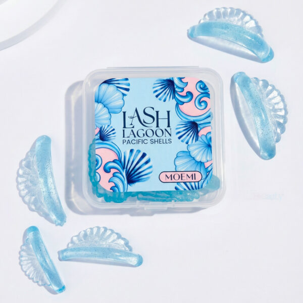 Podkręcające Wałeczki do liftingu rzęs Lash Lagoon PACIFIC Shells Moemi XS-XL