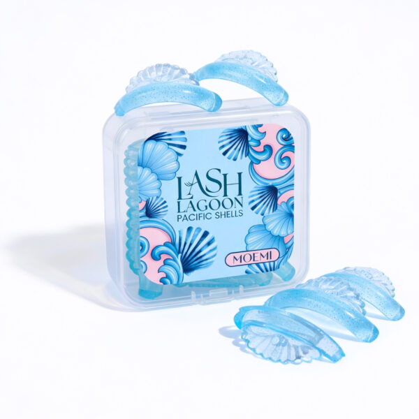 Podkręcające Wałeczki do liftingu rzęs Lash Lagoon PACIFIC Shells Moemi XS-XL