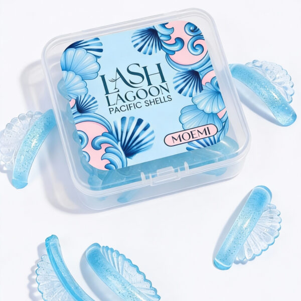 Podkręcające Wałeczki do liftingu rzęs Lash Lagoon PACIFIC Shells Moemi XS-XL