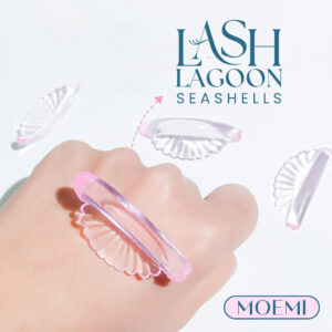 Podkręcające Wałeczki do liftingu rzęs Lash Lagoon Seashells Moemi XS-XL
