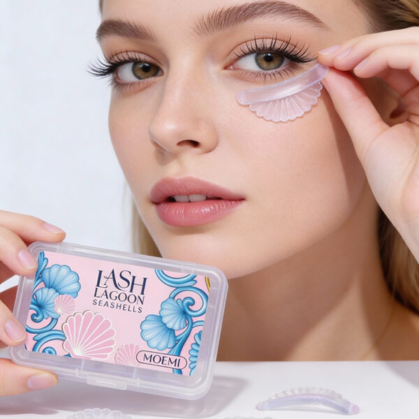 Podkręcające Wałeczki do liftingu rzęs Lash Lagoon Seashells Moemi XS-XL
