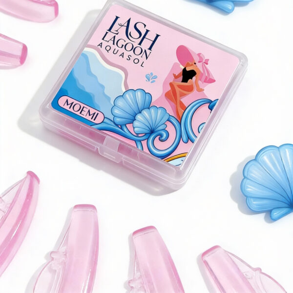 Wałeczki do liftingu rzęs Lash Lagoon Aquasol Moemi L1-L4 | Koreańska laminacja