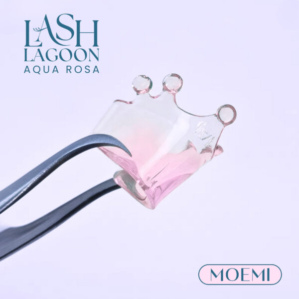Wałeczki do liftingu rzęs Lash Lagoon Aqua Rosa Moemi S+M | Koreańska laminacja