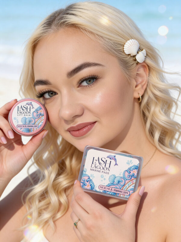 Balsam do koreańskiej laminacji i liftingu rzęs LIFT BALM | MOEMI x Dominika Sopa