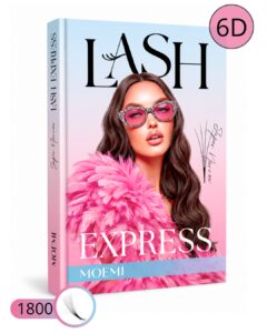 Gotowe Kępki do Przedłużania Rzęs 6D SUPER NARROW LASH EXPRESS Moemi