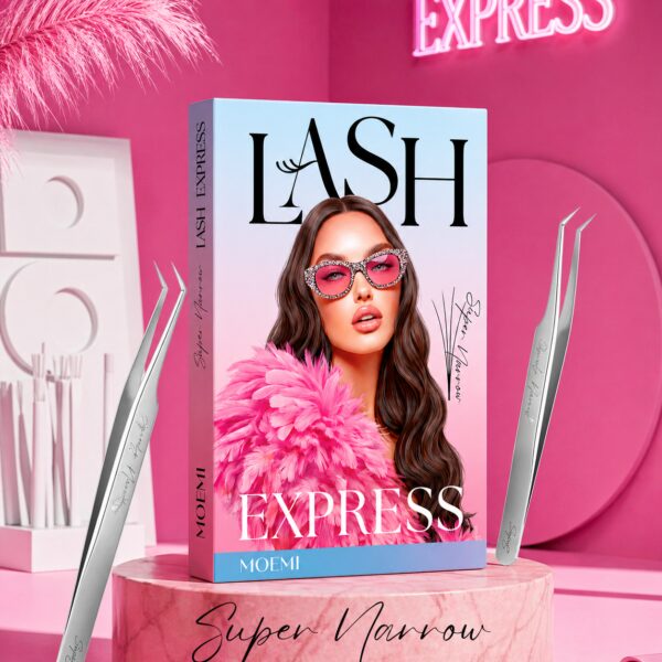 Gotowe Kępki do Przedłużania Rzęs 6D SUPER NARROW LASH EXPRESS Moemi