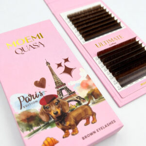 Rzęsy Brązowe QUASĄ Skręt V – Moemi Ultimate Coffe Mix