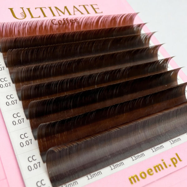 Rzęsy Brązowe QUASĄ Skręt V – Moemi Ultimate Coffe Mix