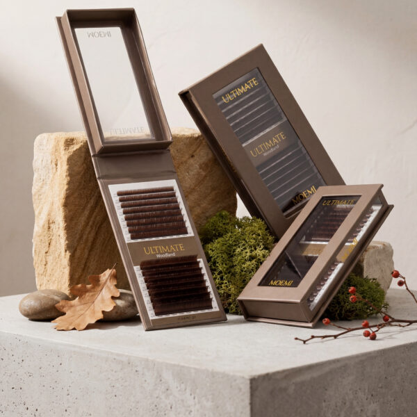 Rzęsy Brązowe Skręt V – Moemi Ultimate Woodland Mix