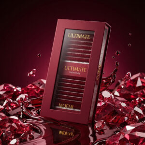 Rzęsy Bordowe – Moemi Ultimate Matte Ruby | Rzęsy w Kolorze Wina Mix