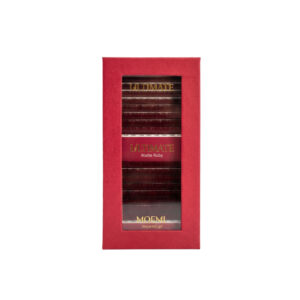 Rzęsy Bordowe Skręt V – Moemi Ultimate Matte Ruby Mix