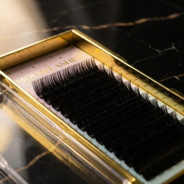 Rzęsy Czarne Deep Black Moemi Lashes MIX 6-13mm Skręt LC | LD