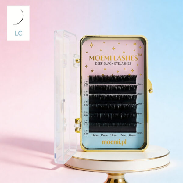 Rzęsy Deep Black Moemi Lashes Mini Mix 14-16mm LC | LD
