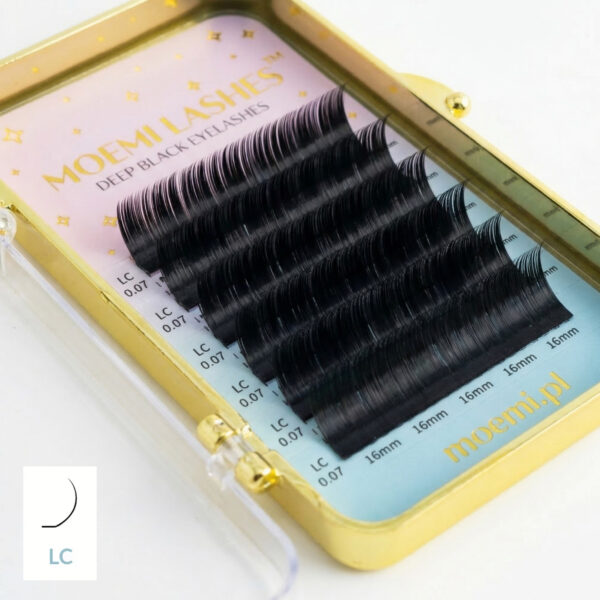 Rzęsy Deep Black Moemi Lashes Mini Mix 17-19mm LC | LD