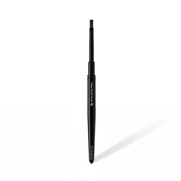 Prosty Pędzelek do Żelu STALEKS PRO EXPERT NBE-05 (5 mm)